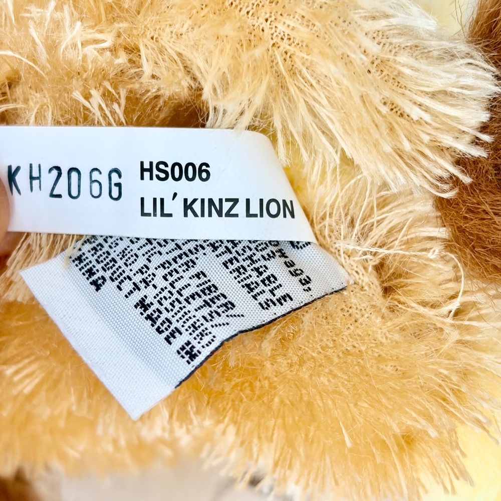 WEBKINZ Lil" Kinz, Lion, Ganz, Stuffed Animal, Plush, Nice Condition, NO CODE - Picture 11 of 12